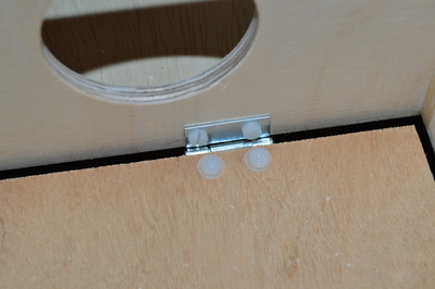 Picture of flaps hinge inside